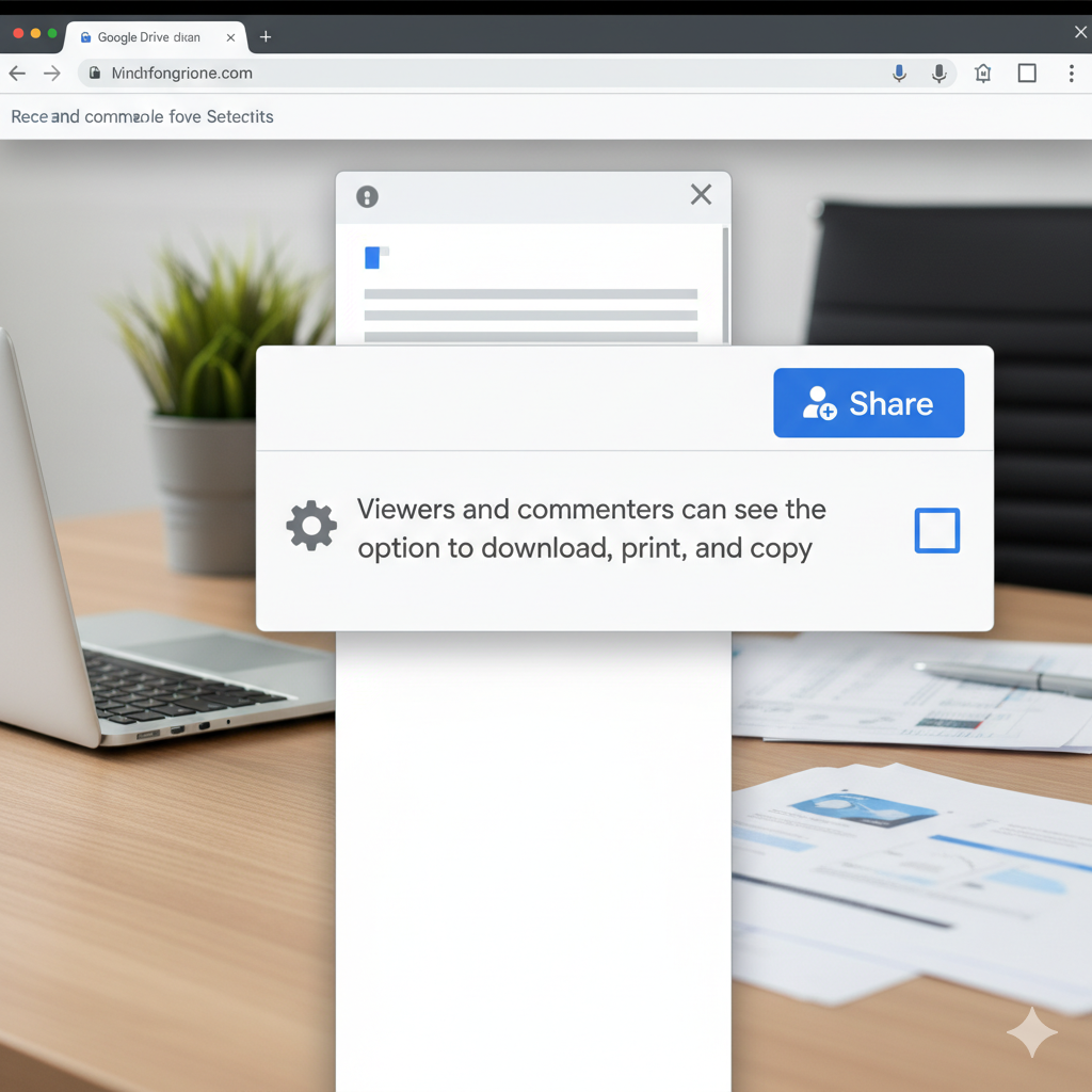 Proteja seus arquivos: desative download e cópia no Drive