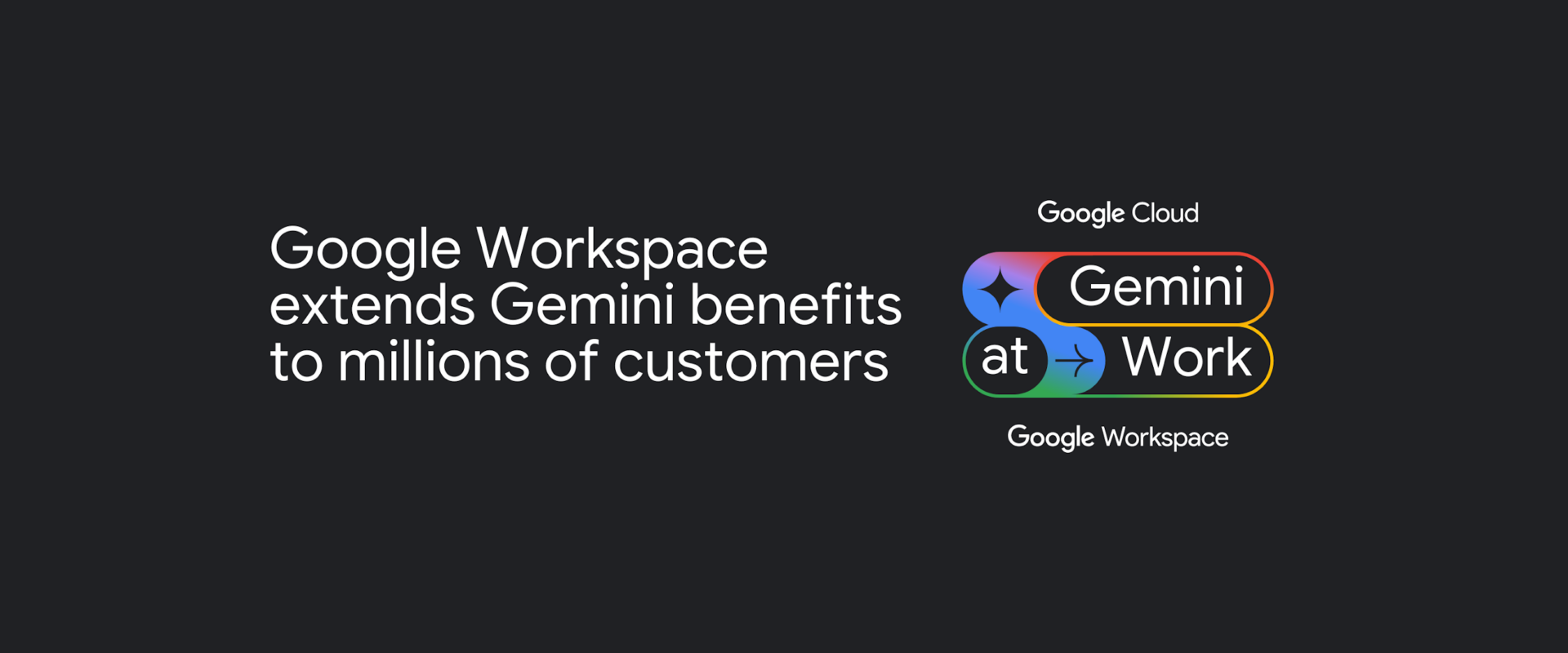 O Google Workspace estende os benefícios do Gemini a milhões de clientes