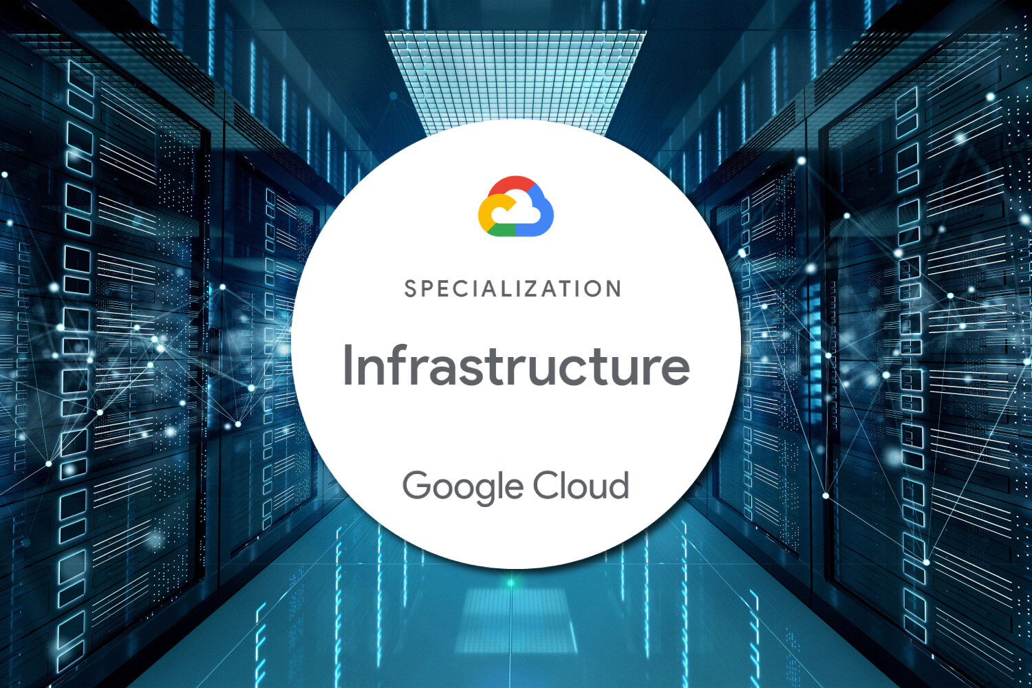 Qi Network ganha certificado como Especialista em Infraestrutura pelo Google Cloud!