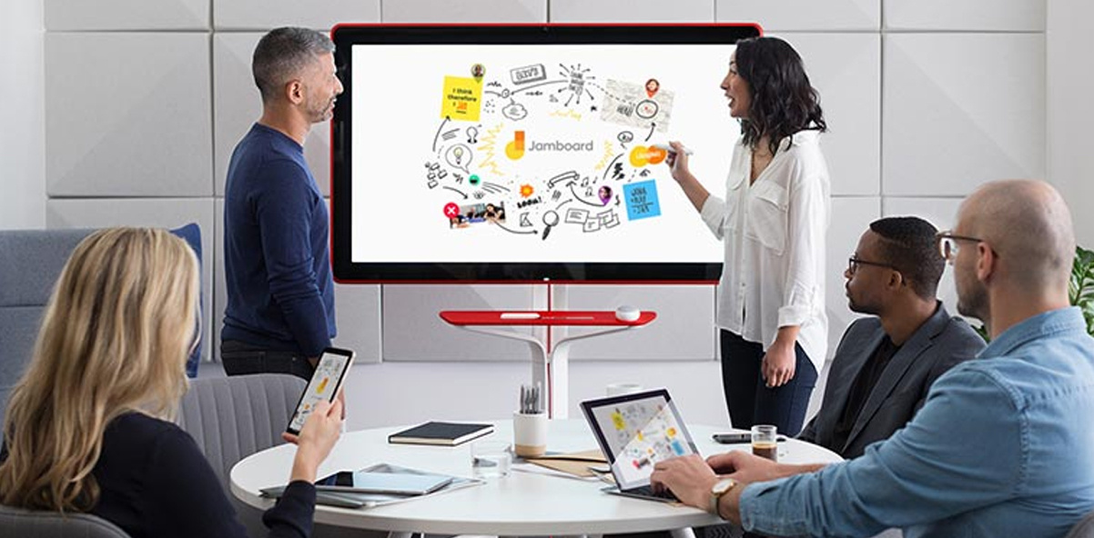 Jamboard: o quadro branco digital para colaboração na nuvem